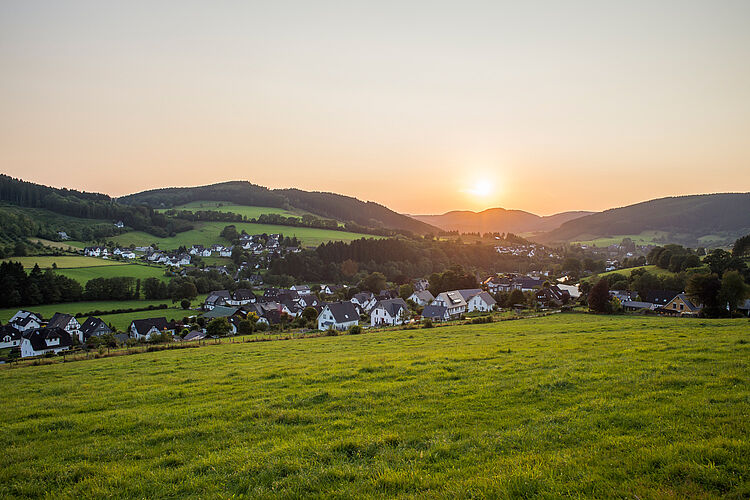 Fleckenberg am Rothaarsteig Fleckenberg im Sauerland